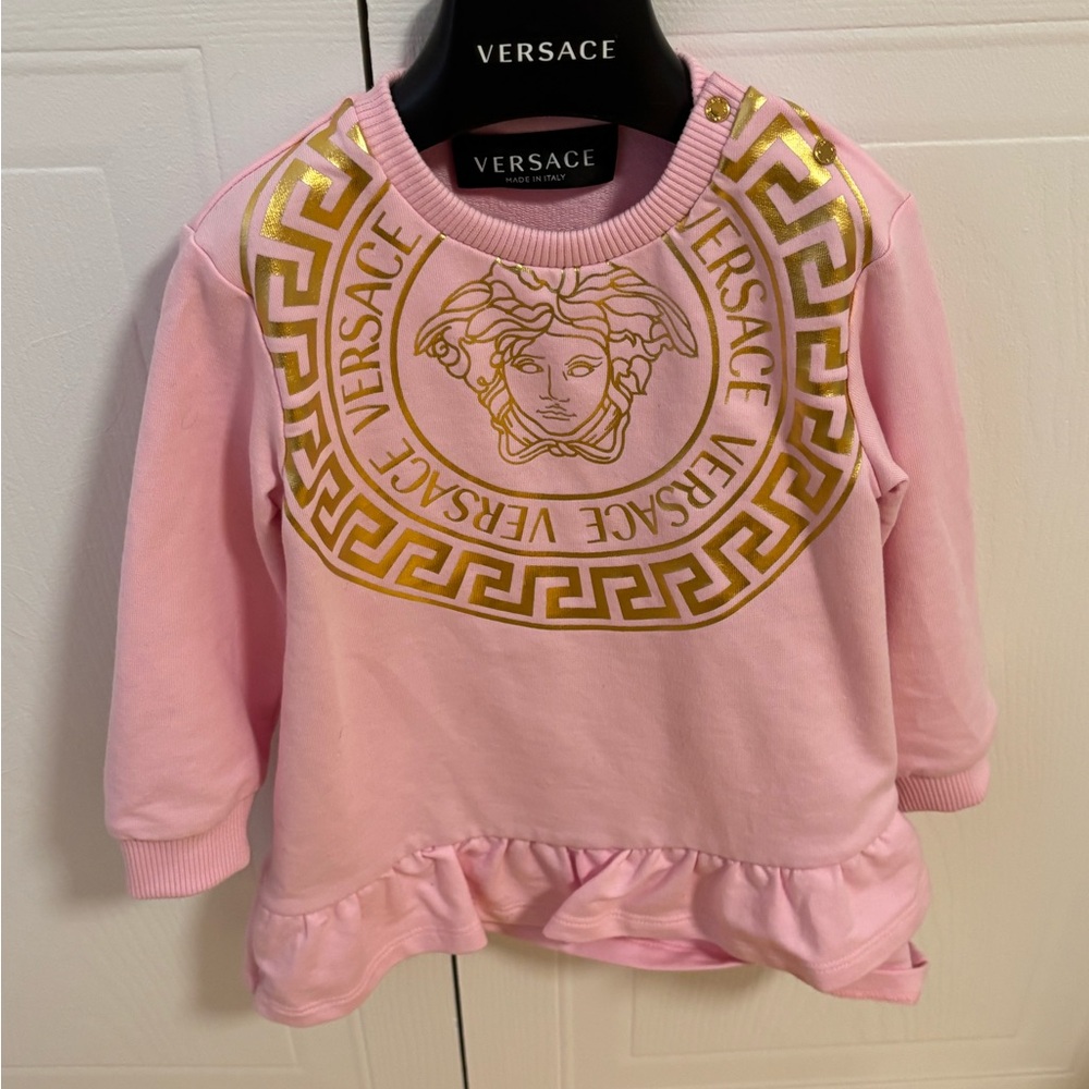 Versace Kids Pink Sweatshirt